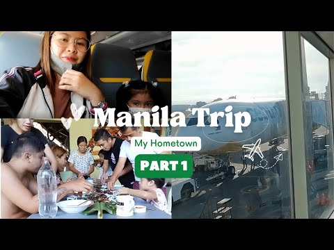 NOVALICHES MY HOMETOWN | MANILA TRIP PART 1 | Rivanette Vlogs