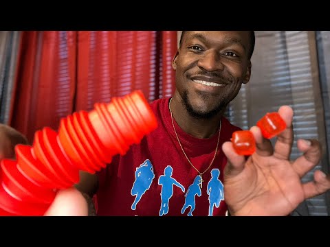 ASMR All RED Triggers for Sleep♦️