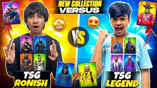 Free Fire Rarest Collection Battle😱 Esports Player🔥 vs TSG Ronish 😈 Who Wins? - Garena Free Fire