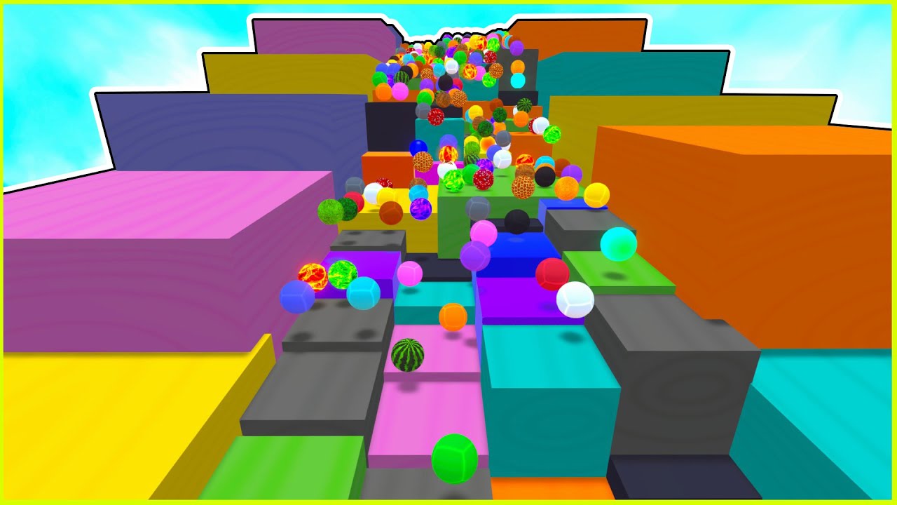 Making An ABSTRACT Marble Track Marble World Gameplay YouTube