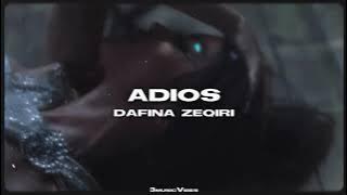 DAFINA ZEQIRI - ADIOS (Lyrics)