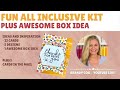 Fun All Inclusive Card Kit!  Plus an Awesome Box Idea.