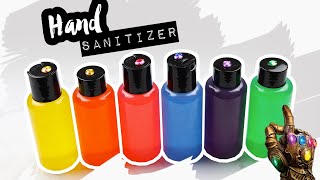 Own hand sanitizer with alcohol ...