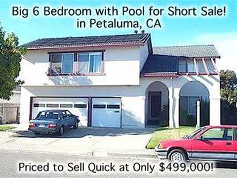 Big 6 Bedroom Home with Pool for Short Sale!