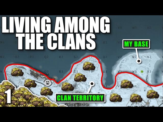 I BUILT BETWEEN THREE 16+ DEEP CLANS ON WIPE DAY | Solo Rust class=