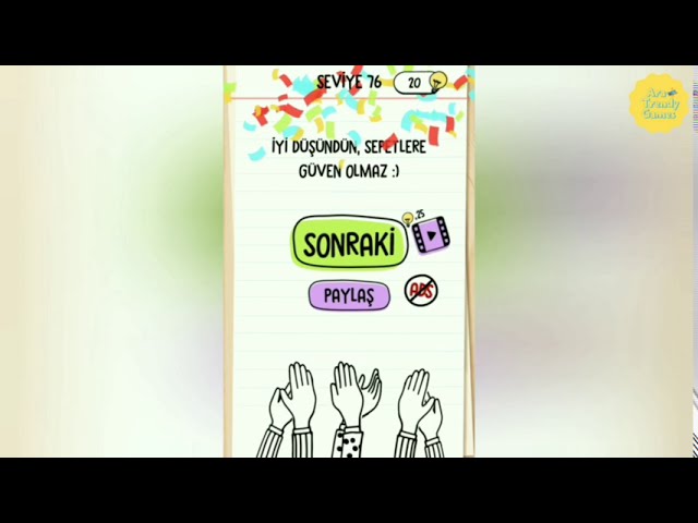 Brain Test: Tricky Puzzles - Seviye 76