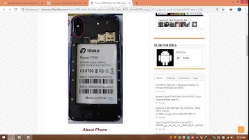 Tinmo F900 Flash File 3RD Update Stock Rom Hang Logo Done Firmware
