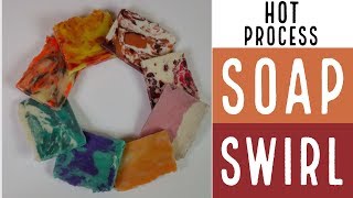 How to Make Hot Process Soap Swirl