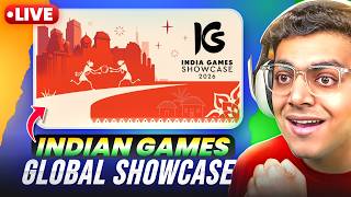 New Indian Game Announcements 🔥 | India Games Showcase 2026 Live