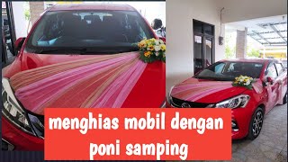 Download Lagu Mendekor mobil pengantin mudah, easy diy wedding car decoration MP3