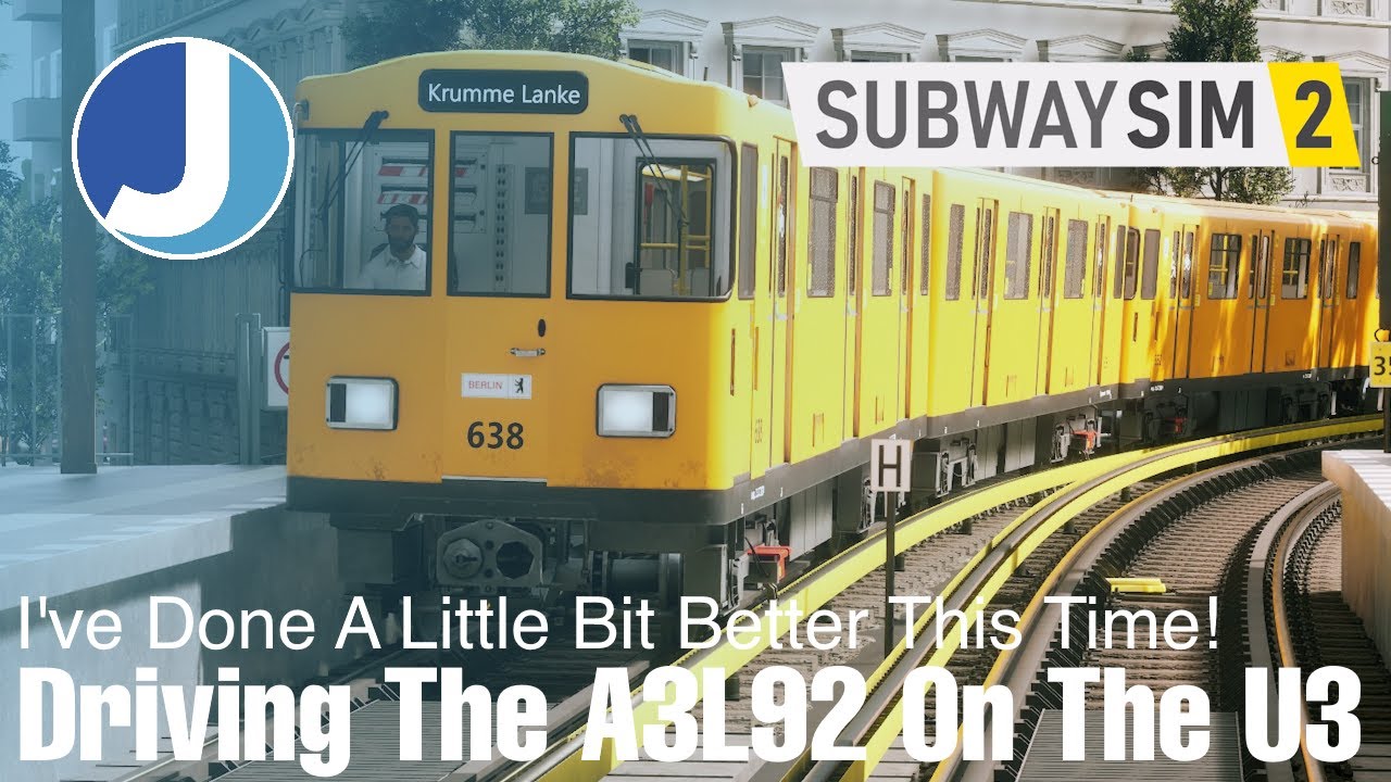 Driving The A3L92 To Krumme Lanke | U-Bahn U3 | SubwaySim 2 | Berlin