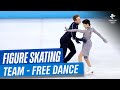 Watch the Exciting Ice Dance Free Skate | Beijing 2022 Team Figure Skating Replay ❄️
