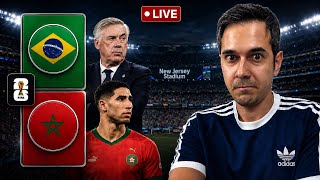 🔴 Brasile - Marocco 🏆 LIVE Watchalong!