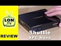 Mini PC Shuttle XPC NC03U Celeron 3865U 2Go RAM 32Go SSD Sans OS Occasion