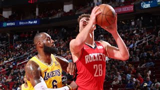 Alperen Şengün İlk 5 Başladı Lebron Jamesli Lakersa Karşı Kari̇yer Rekoru Kırdı