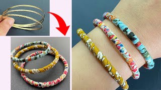 💖Beautiful Statement Liberty Fabric Wrapped Rope Bracelet | Bangle | wristband | Pulseira | ब्रेसलेट