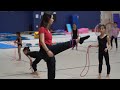 Balls and Ropes - Rhythmic Gymnastics Training