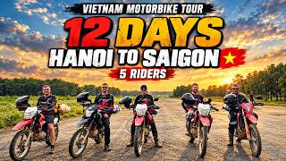 12 Days Motorbike Adventure: Riding Across Vietnam from Hanoi to Saigon (2,400+ km)
