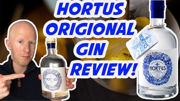 Hortus Original gin review!!