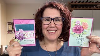 Stampin’ Up! Delightful Floral with Pansy Patch & Kindest Expressions Cards #stampinup #cardmaking