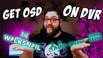 Missing the OSD in your Walksnail DVR footage?  Do this to add it back!