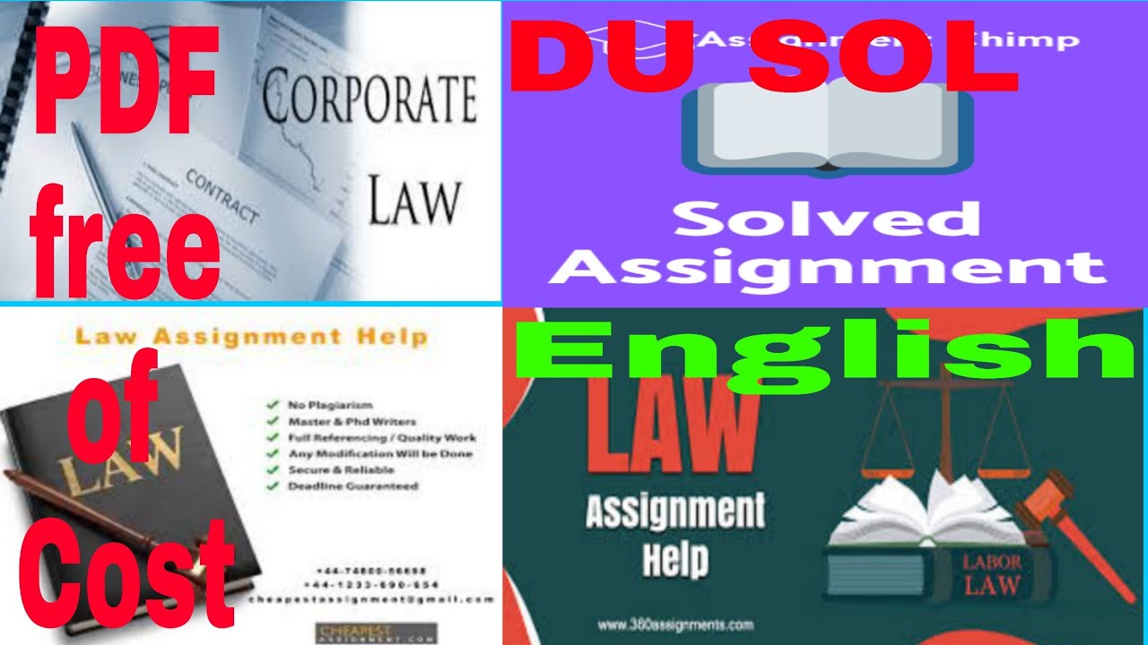 B.Com Hons Corporate Law Assignment answer 1ST year |DU SOL Assignment Answer in English
