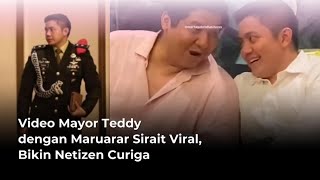 Video Mayor Teddy dengan Maruarar Sirait Viral, Bikin Netizen Curiga