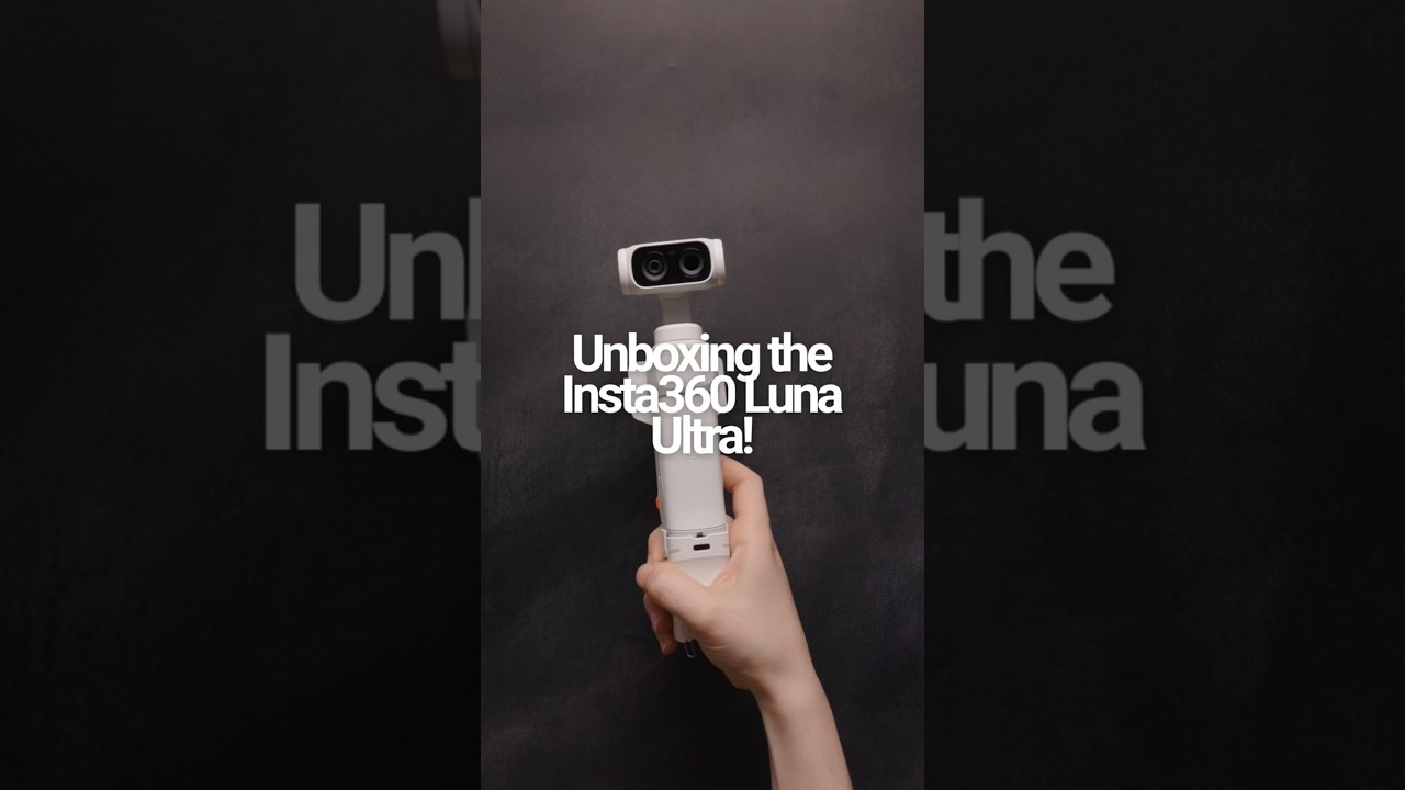 Unboxing the Insta360 Luna Ultra 😍 #Insta360 #LunaUltra