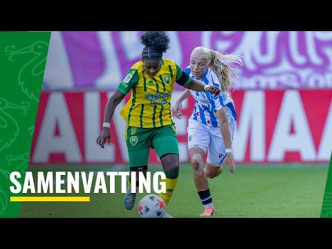 Samenvatting ADO Den Haag VR - SC Heerenveen VR 2-2 (20-09-2026)