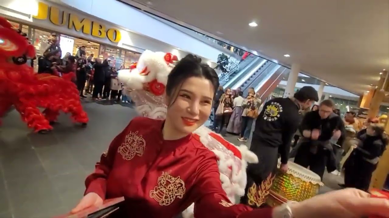 Leeuwendans bij Amazing Oriental Maastricht 10-02-2024