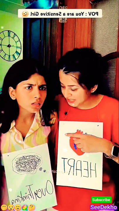 Yaar itni sensitive Ladki hai ye😲 #shorts #youtubeshorts #seedekho