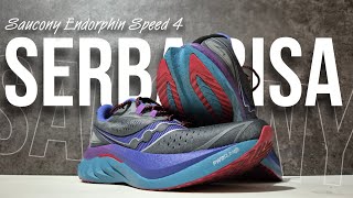 Saucony Endhorpin Speed 4 (First Run) - Sepatu Buas yg Serba Bisa Saucony Endhorpin Speed 4 (First Run) - Sepatu Buas yg Serba Bisa