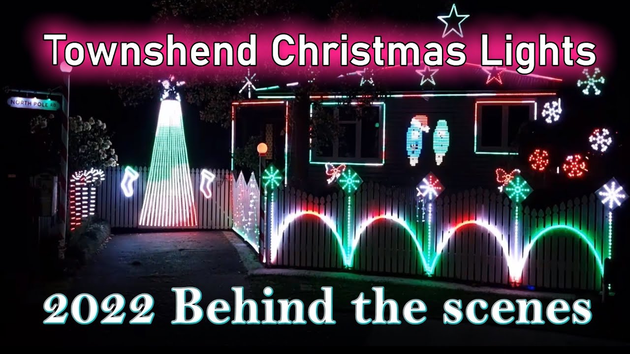 Christmas Light Display 2022 Behind the Scenes (Townshend Christmas
