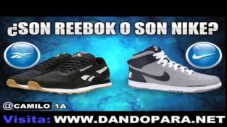 temerario Para aumentar responder Eso son Reebok o son Nike ♫♪ (Que Música quiere Escuchar) - YouTube