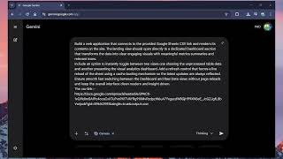 How to Create SELF UPDATING Website with Gemini AI + Google Sheets