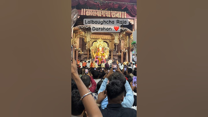 Lalbaugcha Raja Darshan ❤️🔥 #shorts #lalbaughcharaja