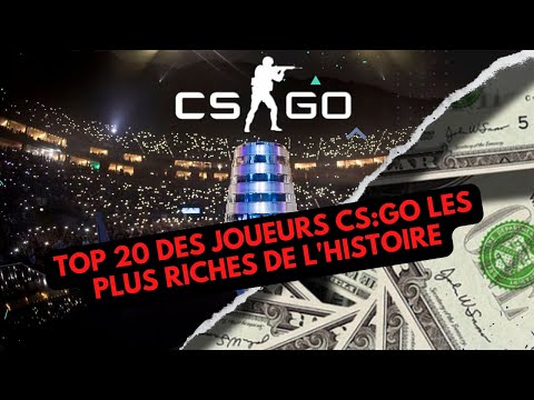 TOP 20 des joueurs les plus riches de l'histoire de CS:GO (octobre 2022)