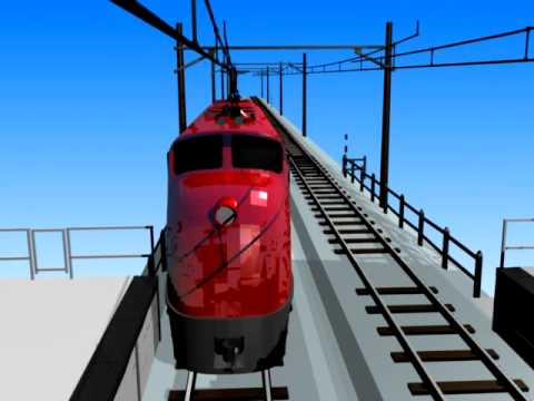 Blender Train Animation - YouTube