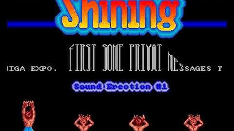 Shining 8   Sound Erection One mp4 HYPERSPIN AMIGA INTRO CRACKTRO DEMO COMMODORE NOT MINE VIDEOS