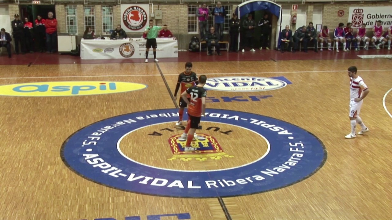 Jornada 9: Aspil Vidal Ribera Navarra vs Plásticos Romero Cartagena futsal academy