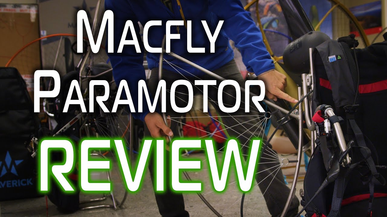 Полный обзор парамотора MacFly — Moster 185 и Atom 80 (в 4K)
