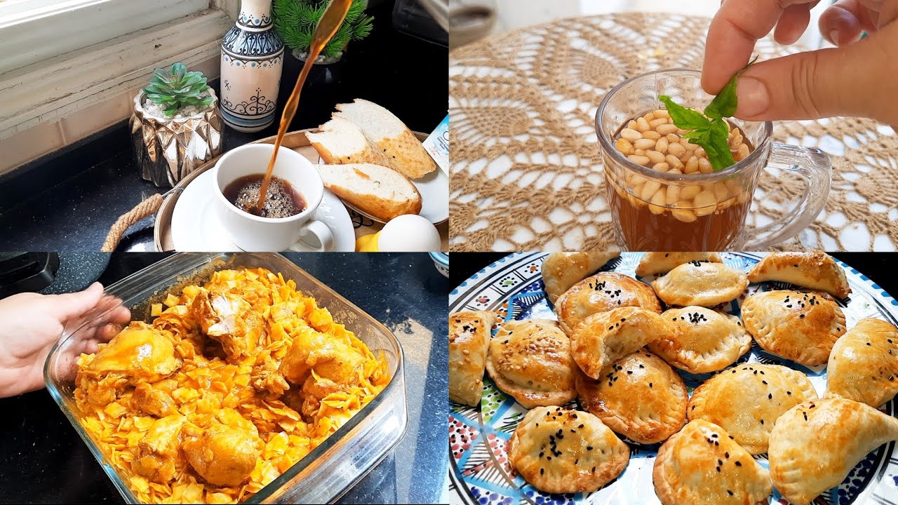 صباح الجمال روتيني الصباحي  مع تحضير باتي تونسي للبحر وصفة سريعة وبنينة