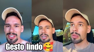 Lucas Borbas Emociona Ao Cozinhar Para Mulheres Da Igreja E Contar Sua História De Vida