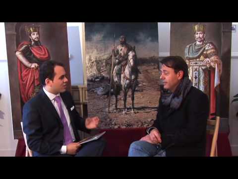 \"დიდგორის ბრძოლის\" ქართველი რაინდის პორტრეტი