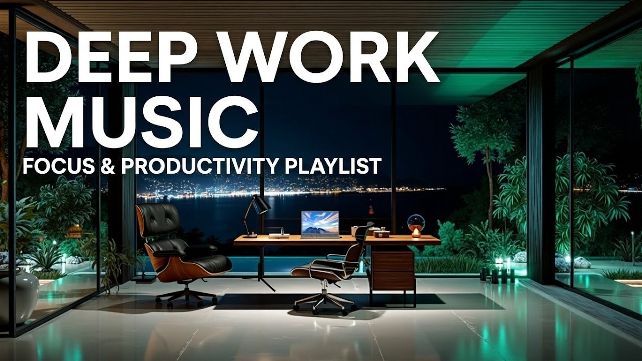 Deep Work Music | Музыка чиллаут для фокуса и продуктивности | Эмбиент чиллаут инструментал