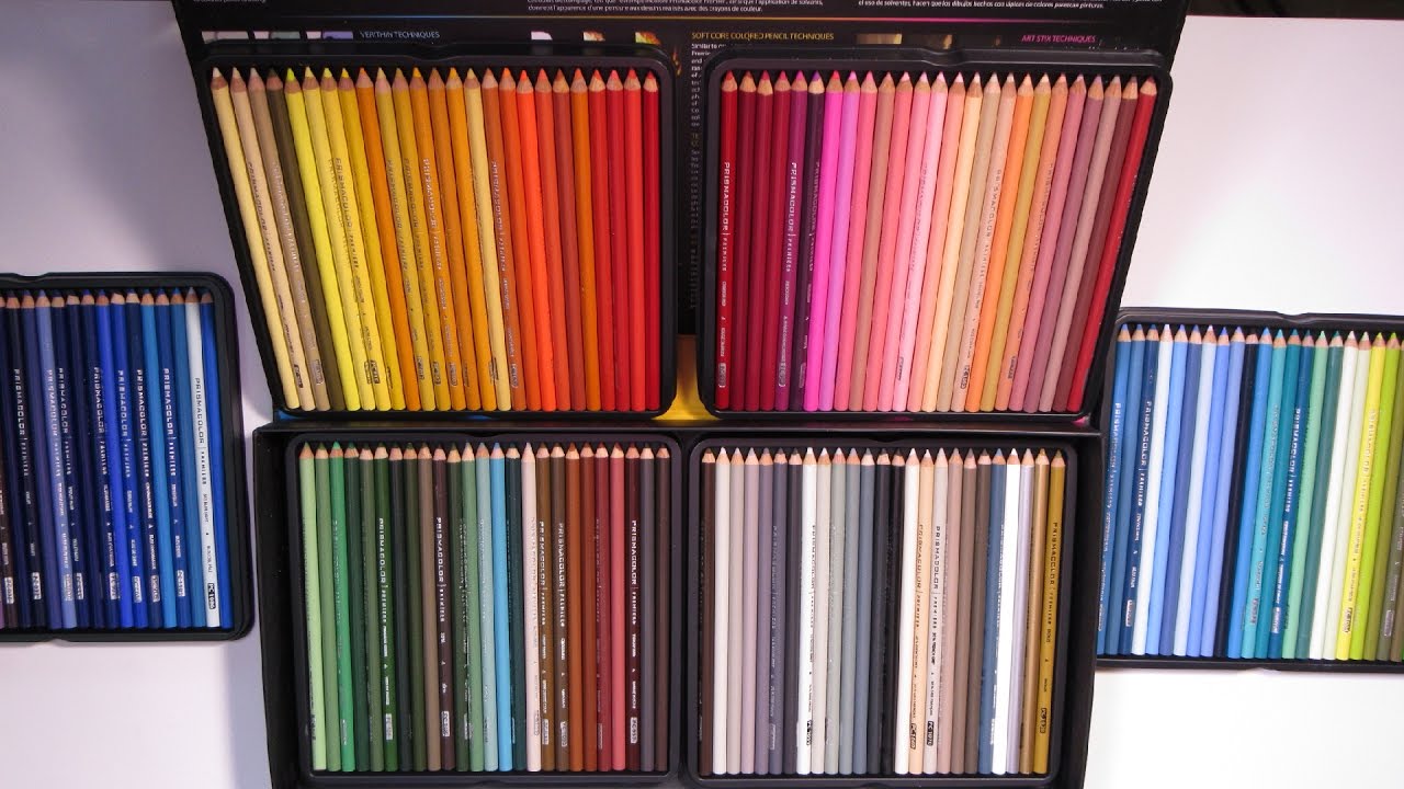 Unboxing and Swatching PRISMACOLOR PREMIER 150 set 