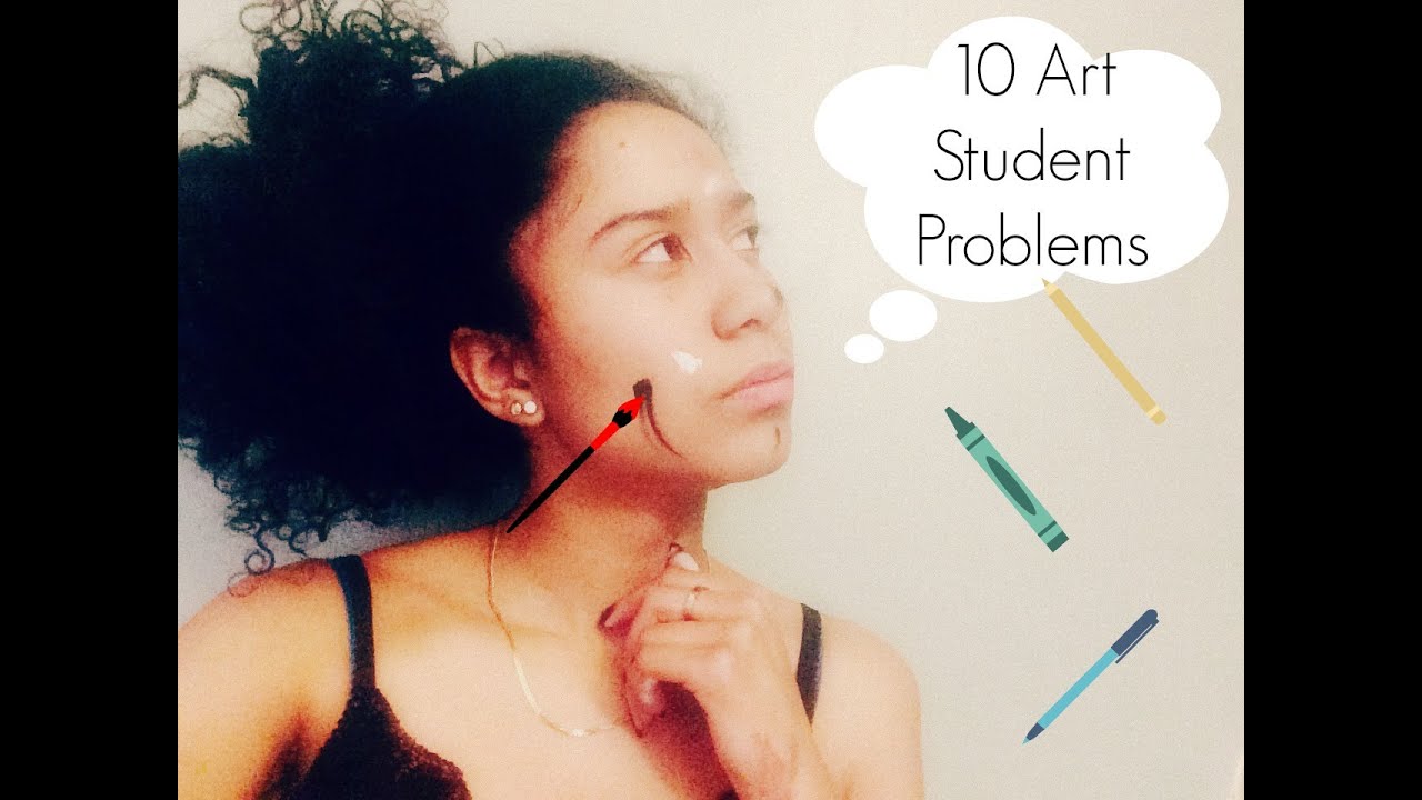10 Art Student Problems || Lé Lesél