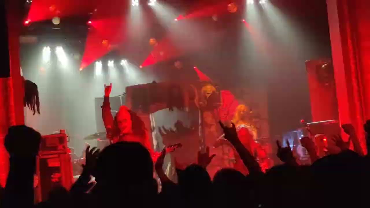 Lordi Blood Red Sandman live Tampere 9.12.2022