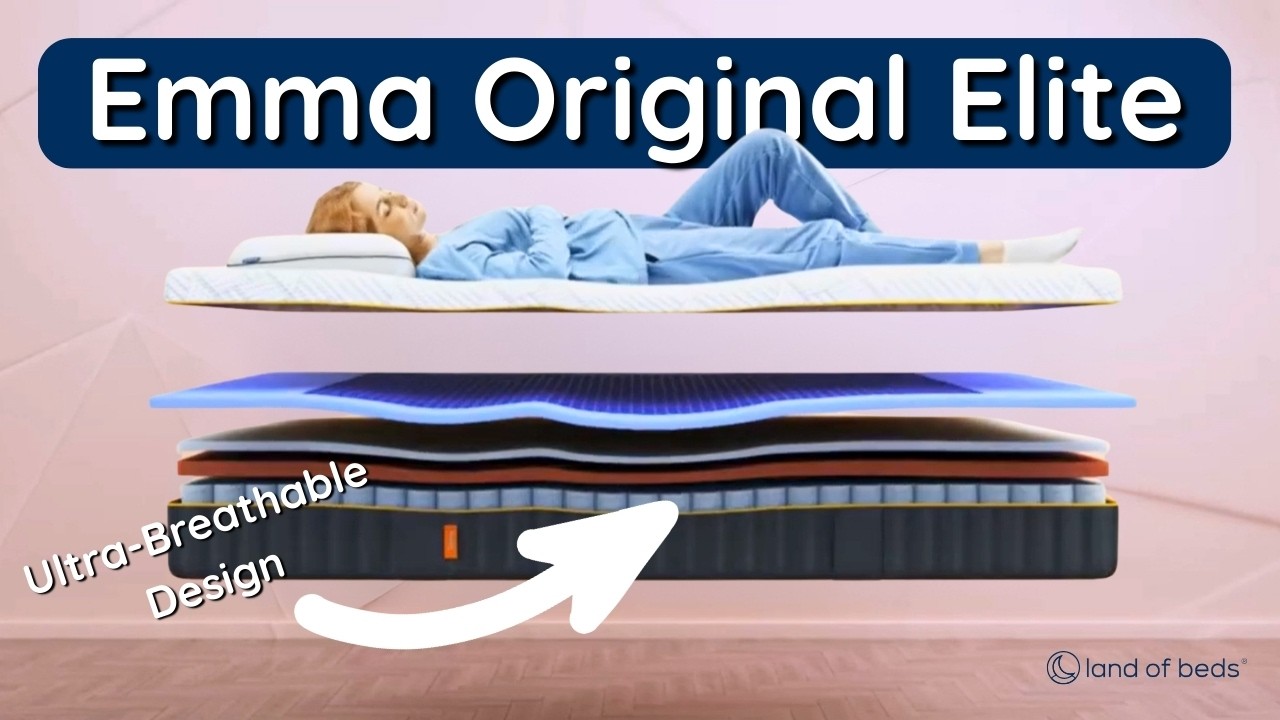 Emma Hybrid AirGrid Elite Mattress Land of Beds