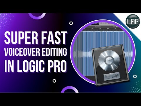 Voiceover Editing in Logic Pro Faster than Anyone Else